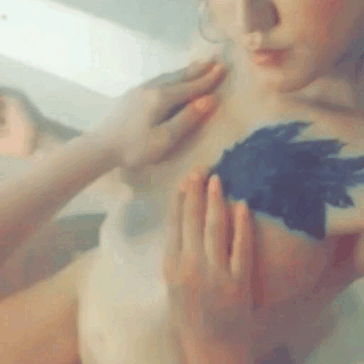 Sarina Valentina groping me in the tub #trans #translove…