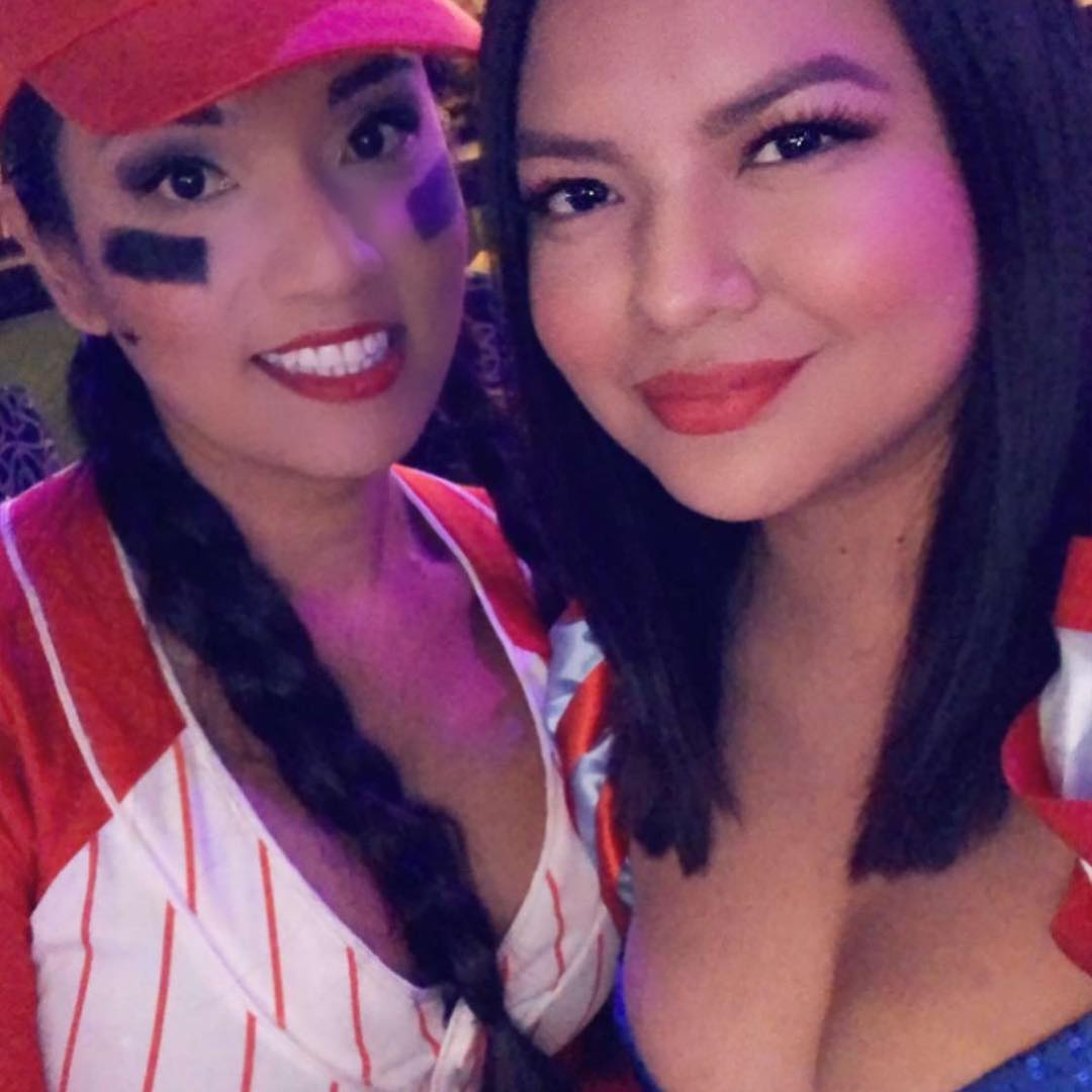 Trans Jessica Fox and sister Halloween costumes