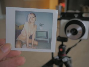 Kathery Lin polaroid nude selfie