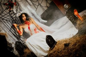 Halloween Ts Lesly Wild murderous bride